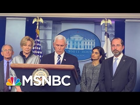マイク・ペンス コロナウイルス・ブリーフィング。我々は「アメリカ全体のアプローチ」を持っている｜MTP Daily｜MSNBC (Mike Pence Coronavirus Briefing: We Have A ‘Whole Of America Approach’ | MTP Daily | MSNBC)