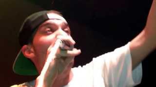 Don Diegoh in freestyle sul beatbox di Ice One live @ XM24 - Bologna 09-11-13