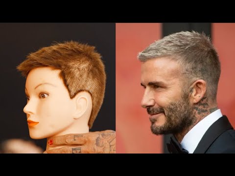 How To Do David Beckham's Short Haircut
