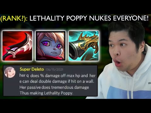 This clip made me think Full Lethality Poppy is OP.. so I tried it