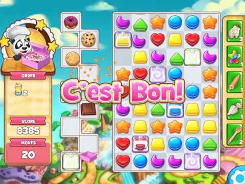 Cookie Jam Level 943 - 3 stars