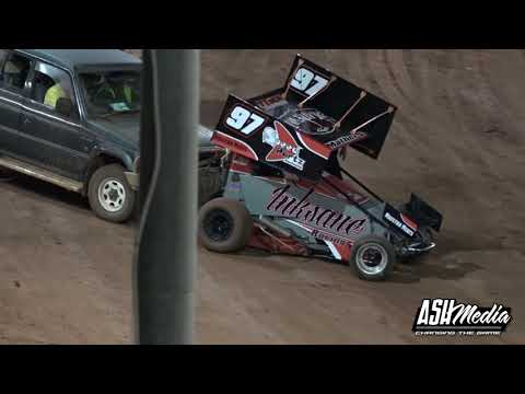 Lightning Sprints: Tyler Stralow Rollover - Archerfield Speedway
