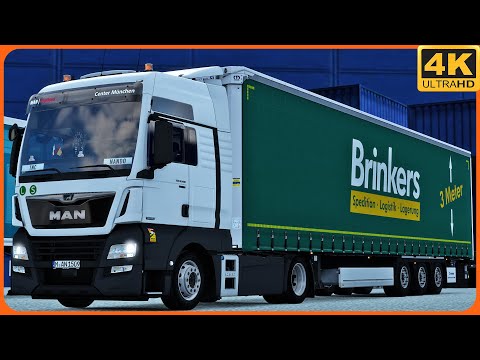 [TS-PC] ETS2 4K | PROMODS | MAN TGX E6 480 | FÜRTH 🇩🇪 - ZAGREB 🇭🇷