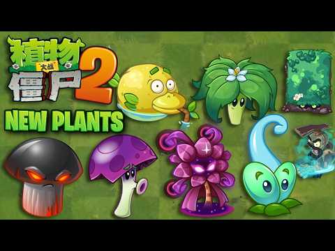 NEW PLANTS In Plants Vs Zombies 2 China - Gameplay & Review