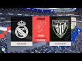 Real Madrid vs Athletic Club  | La Liga 2023/24  |  pes 2021