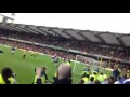 Watford 3-1 Leicester Away Fans Reaction Penalty Save and Goal