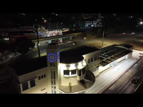 FILMAGEM NOTURNA ESTAÇÃO - drone imagens aéreas foto e vídeo Capital do Espirito Santo Vitoria ES