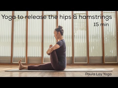 Yoga to release the hips & hamstrings (15min)