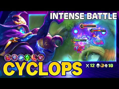 Cyclops Super Intense Battle! Top Global Cyclops by Ed 1080 4K - Mobile Legends