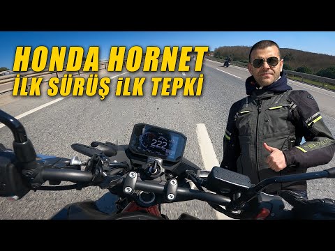 Yeni Honda Hornet 750 İlk Sürüş