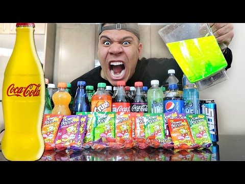 FIZZIEST DRINK IN THE WORLD CHALLENGE (EXTREMELY DANGEROUS) Video