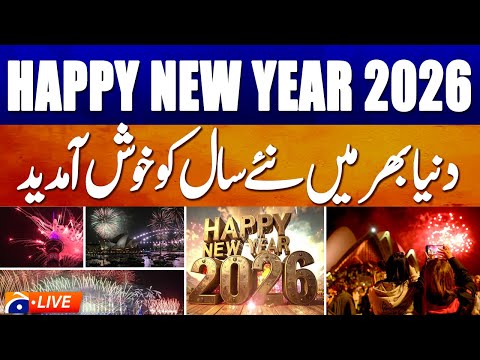 Live : Celebrations Around the World as New Year 2026 Arrives