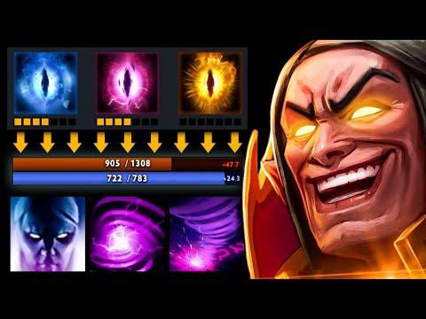 7.34 INVOKER NO LONGER NEEDS FOUNTAIN!! EPIC KIYOTAKA INVOKER RAMPAGE