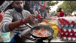 Mala práctica en alimentos: comida india callejera