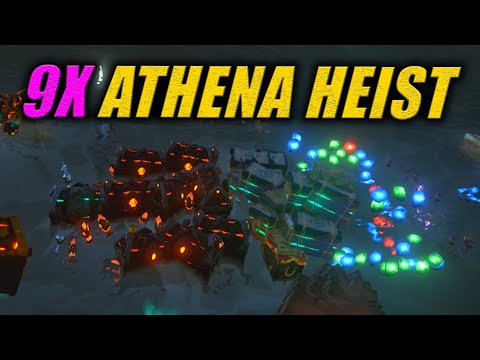 9X ASHEN ATHENA HEIST FROM ANGRY ALLIANCE (Sea Of Thieves PVP Funny Moments)