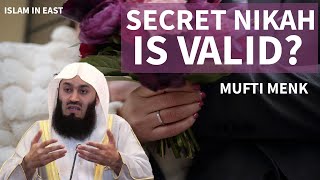 Is Secret Nikah Valid? | Secret Marriage in Islam | Mufti Menk