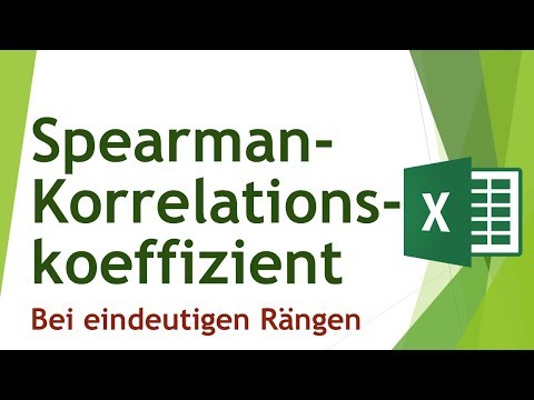 Spearman Rangkorrelationskoeffizient mit eindeutigen Rängen in Excel berechnen-Analyiseren Excel(44)