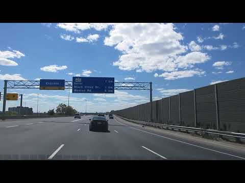 Highway 401 West, Highway 400 North, Toronto, Ontario.