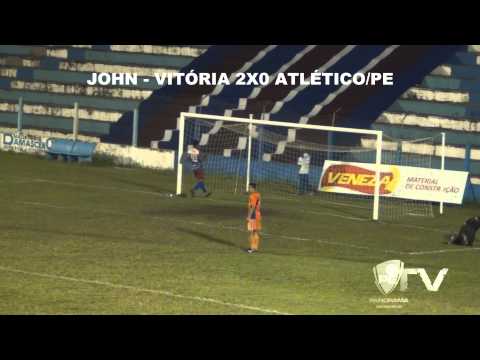 Panorama Esportivo PE   Gols de Vitória 3x0 Atlético Pernambucano