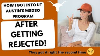Tips for Getting Accepted to UT Austin's MSDSO Program (after getting rejected!)