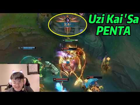 Uzi's Kai'Sa is SO INSANE!  *PENTAKILL*