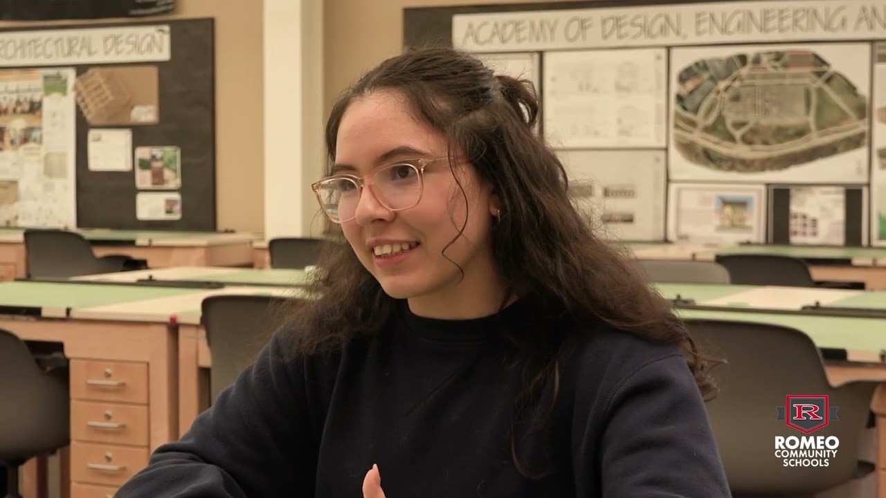 Job Shadowing at Romeo High School