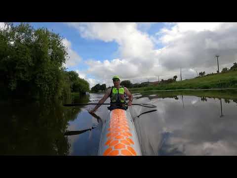 Foxton River race training.