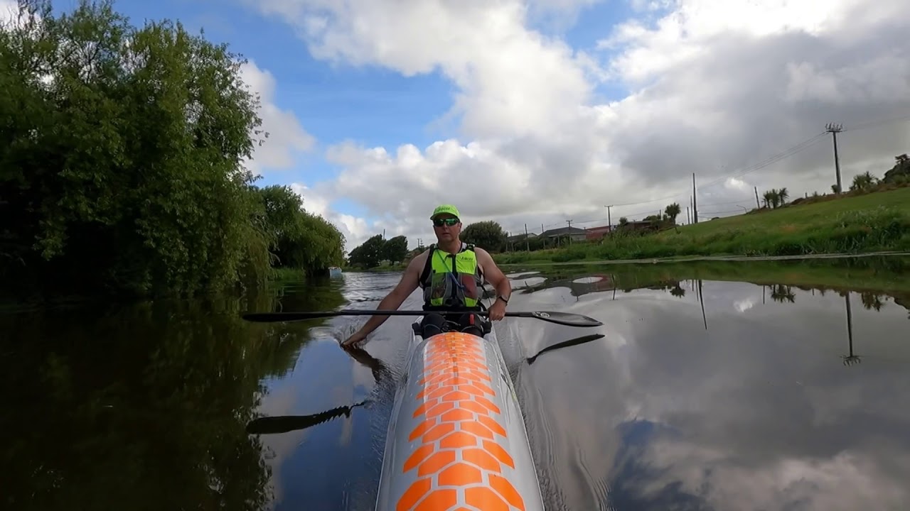 Foxton River race training.