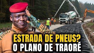 Novo método de construção de estradas de Ibrahim Traoré que transformará Burkina Faso!