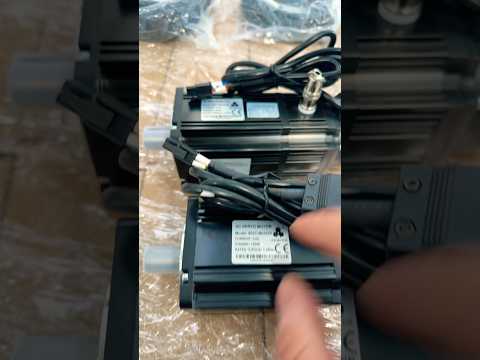 750 watt 0.75kw servo motor ve sürücü seti frenli ve frensiz model