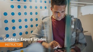 Grades - Export Grades - Instructor