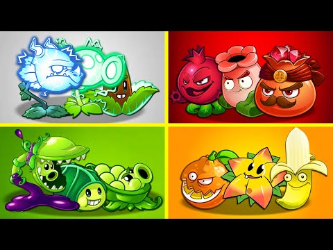 Plants vs Zombies 2 | Team RANDOM Plants Max Level Power-Up vs All All Zombotany 2