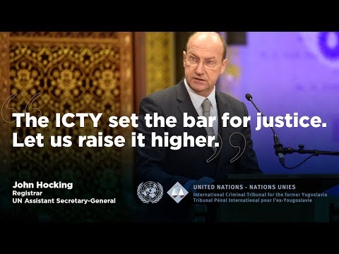 The ICTY set the bar for justice. Now, let's raise it higher.
