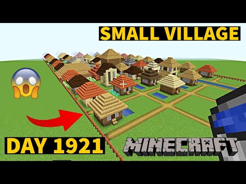 Insane Minecraft Build - Small Village in 2023