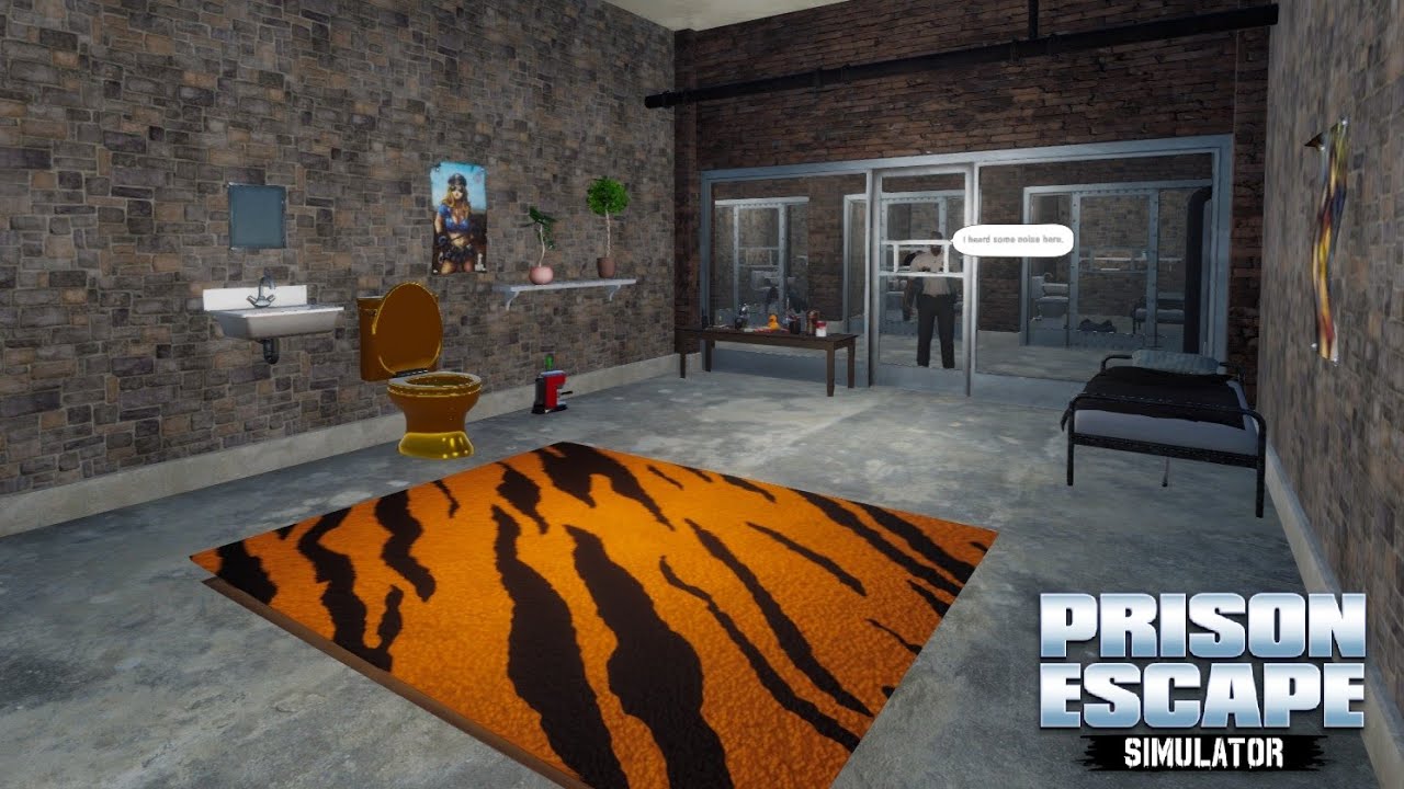 Upgrading Toilet & Rug To Max For Speed Clearing ~ Prison Escape Simulator Dig Out