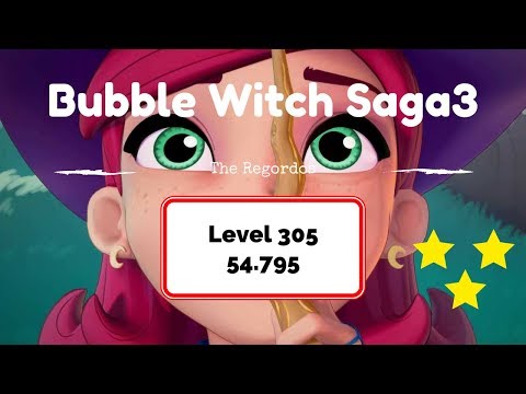 Bubble Witch 3 Level 305 - No Boosters
