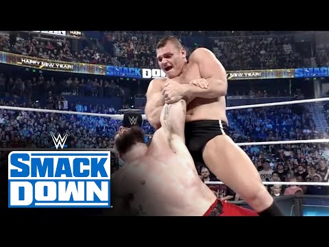 Relive Gunther’s attack on Braun Strowman: SmackDown, Jan. 6, 2023