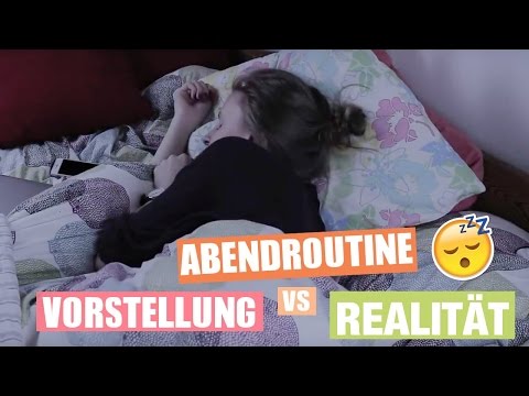 ABENDROUTINE • VORSTELLUNG vs REALITÄT | PhiiSophie Video