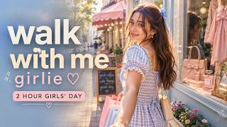 Walk With Me | You Are a Girl | 2HR MTF Public Euphoria Distraction, Girl Talk, Dares & Body Comfort
