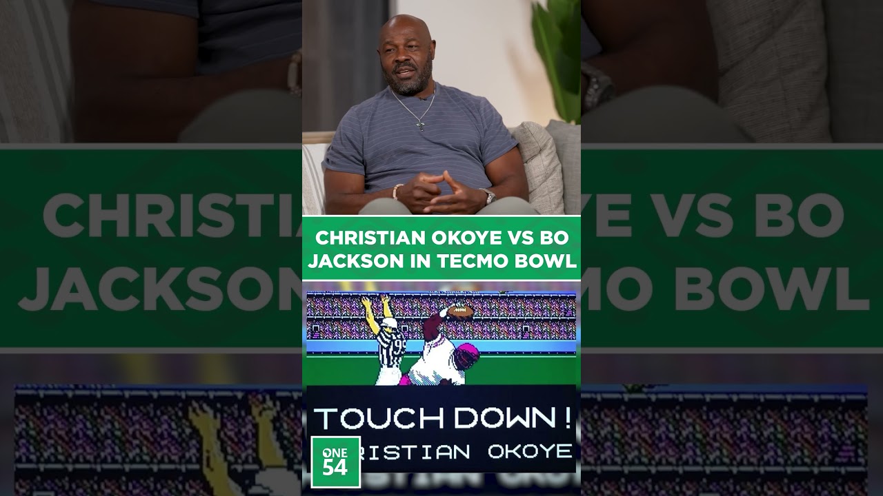 Christian Okoye Vs Bo Jackson In Tecmo Bowl | One54 Africa Podcast