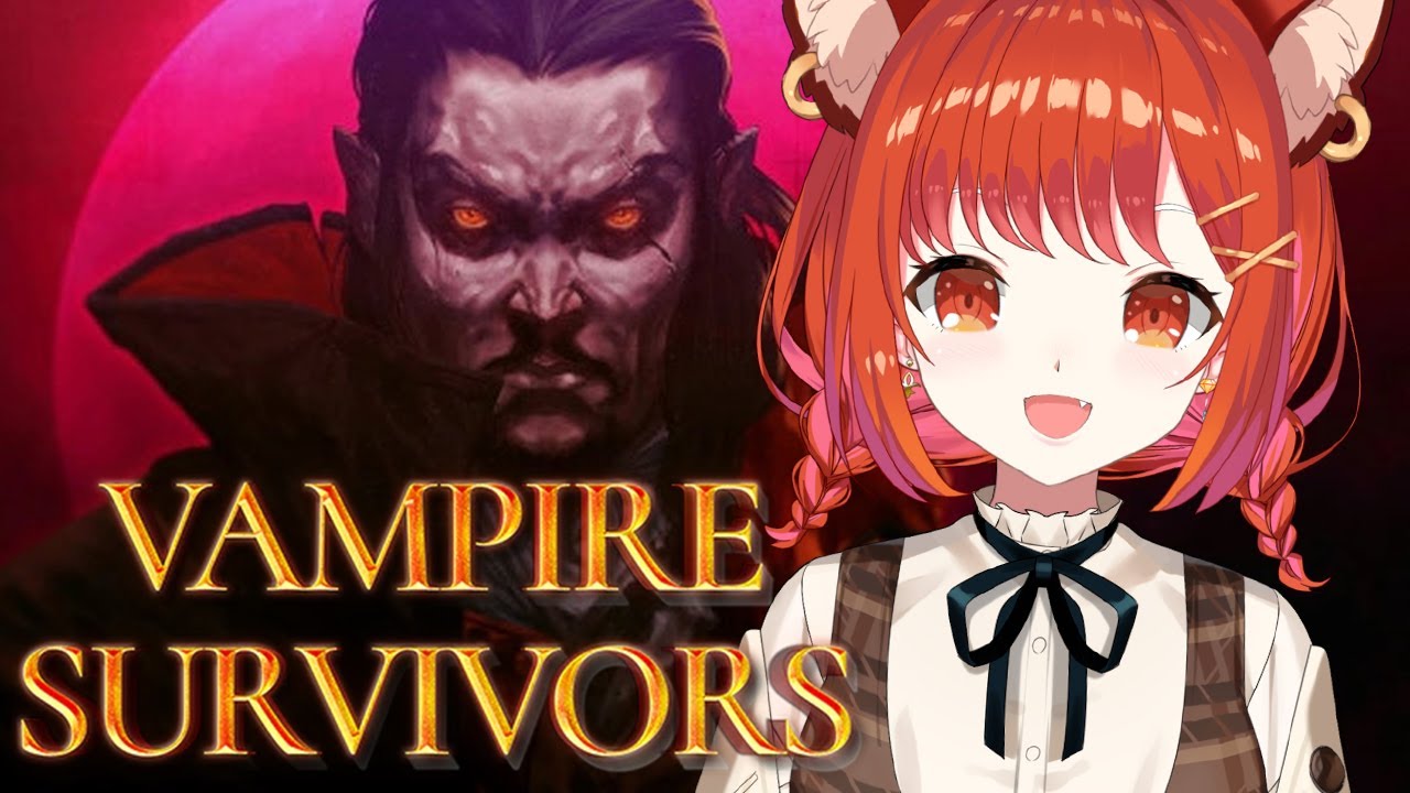 【 Vampire Survivors 】イヤホン無くなった早朝ヴァンサバ【ラトナ・プティ/にじさんじ】