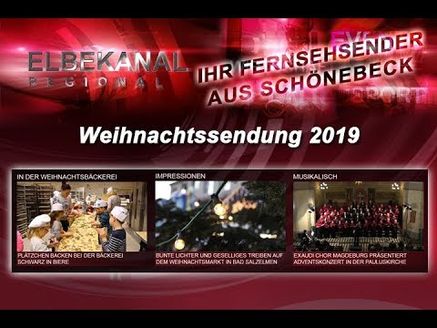 ELBEKANAL 🎄 Weihnachtssendung 2019 Teil 1