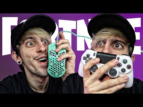 RETO FORTNITE: 1 KILL CON PC 1 KILL CON MANDO | Robleis