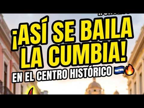 🔴 🚨ASí  El AMBIENTAZO y BAILE EN EL CENTRO HISTORICO DE SAN SALVADOR 🇸🇻