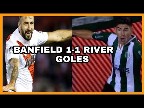 BANFIELD VS RIVER (1-1) GOLES | RESUMEN | Superliga Argentina FECHA 19