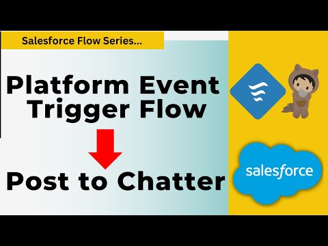 Post Apex Messages to Chatter Using Platform Event Trigger Flow in Salesforce | Salesforce Flows