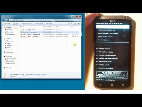 comment installer rom officiel htc one x