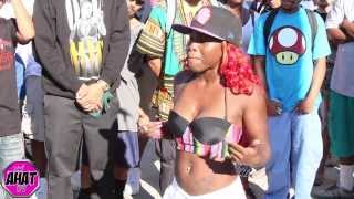 Female rappers battle | 8r14 vs miyona | AHAT
