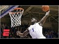 Zion Williamson Stars In Duke S Win Vs Clemson Including 360 Dunk College Basketball Highlights