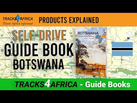 Tracks4Africa - Self Drive Guide Book - Botswana